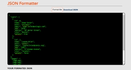 JSON Formatter